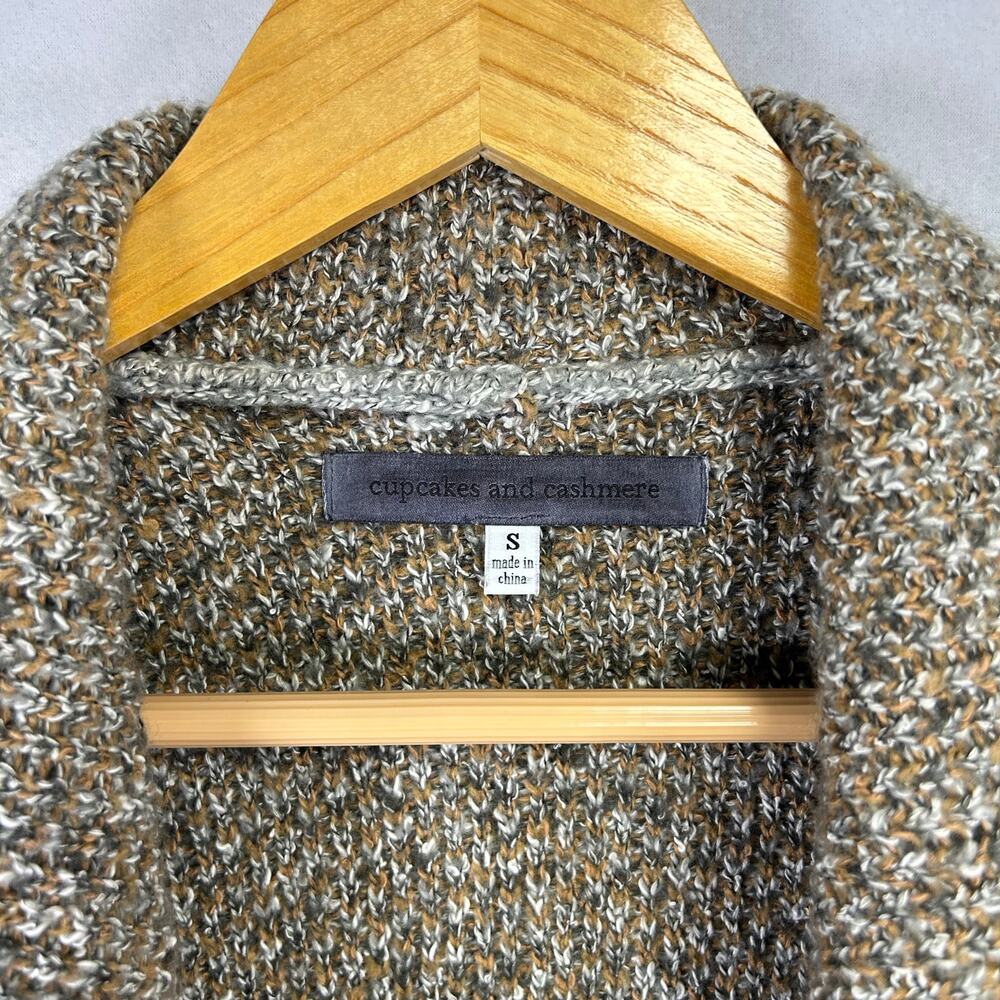 Cupcakes & Cashmere Mel Leopard Cardigan -Size Small Bobo Chic Casual - Picture 5 of 12